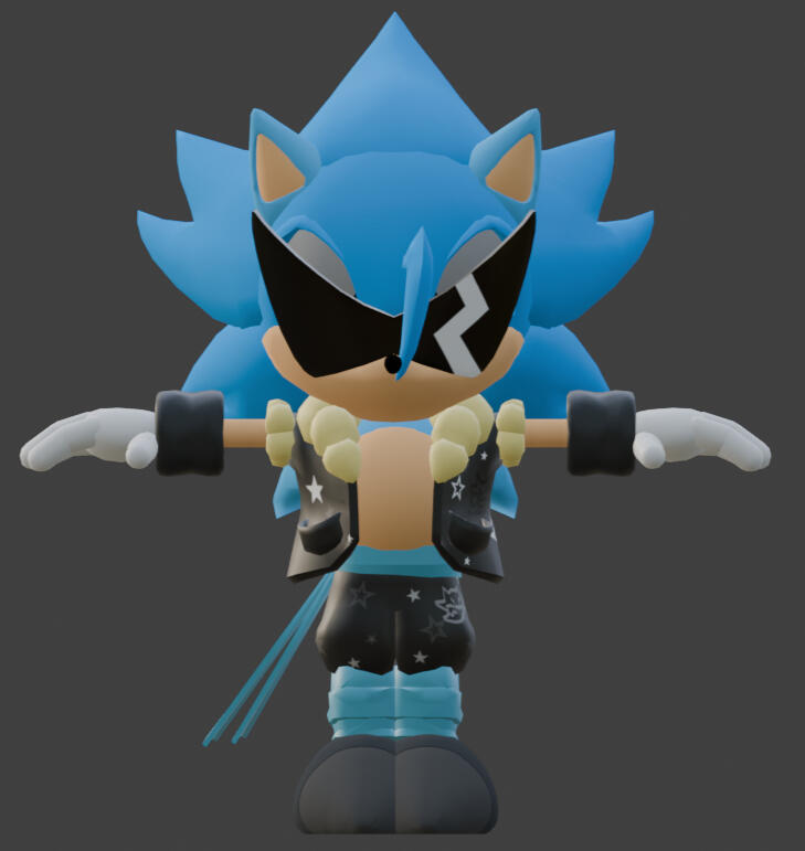 THE SONIC BASE WAS NOT DONE BY ME. ALL I DID WAS THE QUILLS, SHADES, CLOTHING (JACKET+PANTS), EVERYTHING ELSE BELONGS TO OUTCOME MEMORIES.
